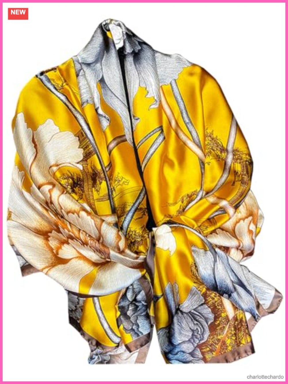 Women's Satin Shawl Wrap Scarf, Long Dressy Polyester Scarf for Formal Events &